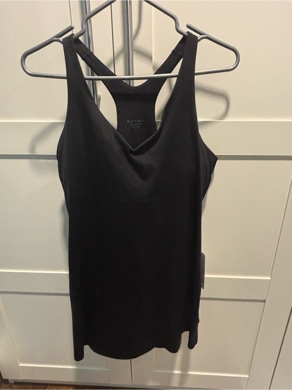 Athleta Black Racerback dress